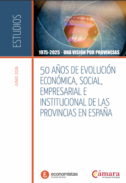 50 Años de evolución económica social empresarial e institucional de las provincias en España 