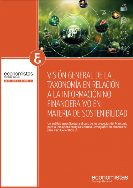 Visión general de la taxonomía en relación a la información no financiera y/o en materia de sostenibilidad