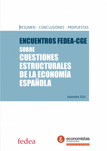 ENCUENTRO FEDEA-CGE SOBRE CUESTIONES ESTRUCTURAR DE LA ECONOMÍA ESPAÑOLA